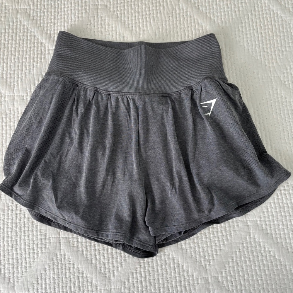 Gymshark Dark Gray Women's Athletic Shorts